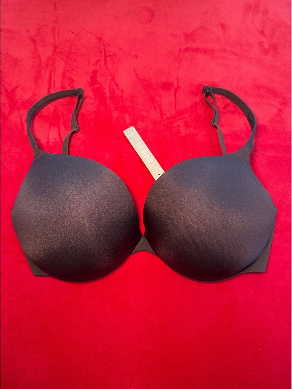 Skims Ultimate Push Up Plunge Bra Color Cocoa Size 34DDD